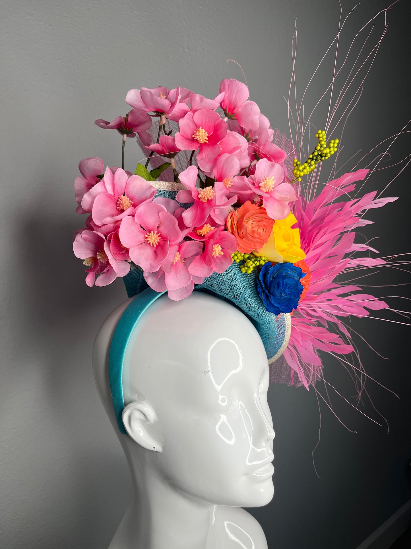 Confetti Garden Fascinator Hat