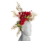 Golden Majesty: Regal Red & Gold Fascinator Headband