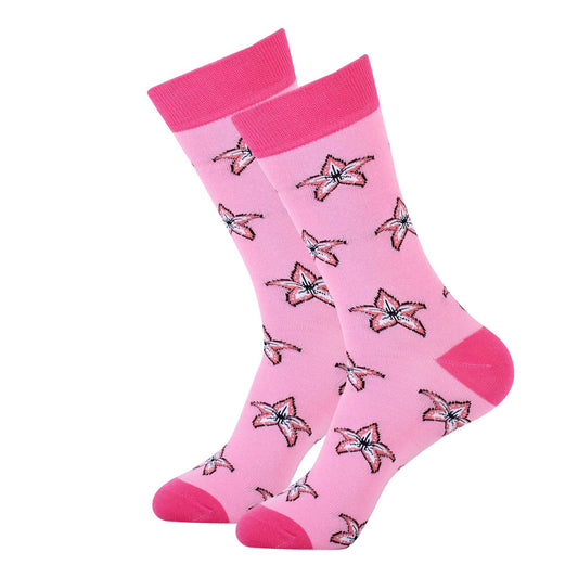 Kentucky Oaks Lily Flower Derby Socks