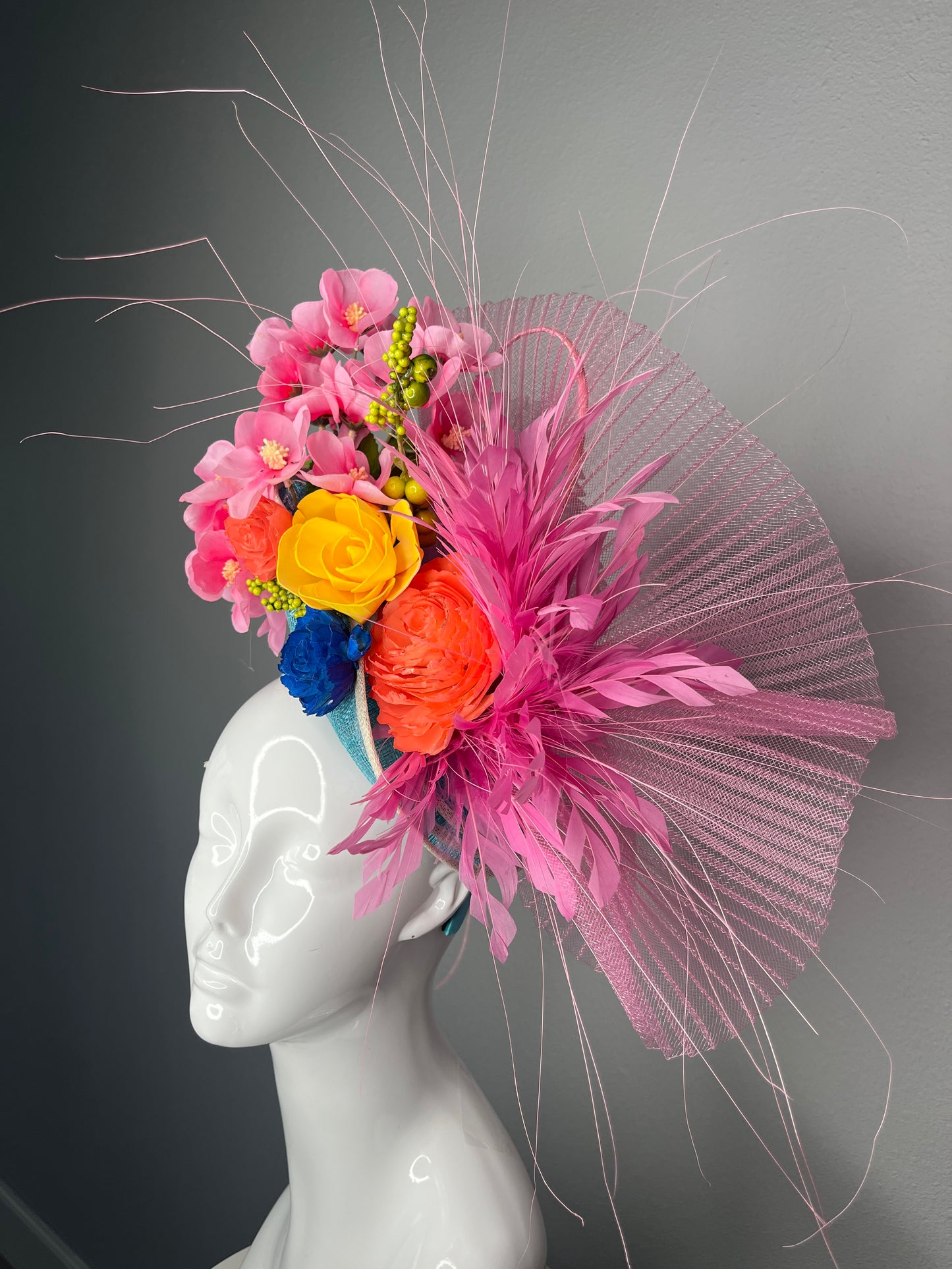 Confetti Garden Fascinator Hat