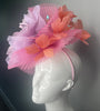 Petal Parade Lavender & Coral Statement Fascinator