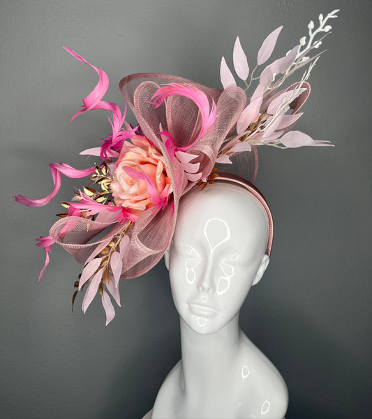 Blushing Belle Kentucky Derby Fascinator