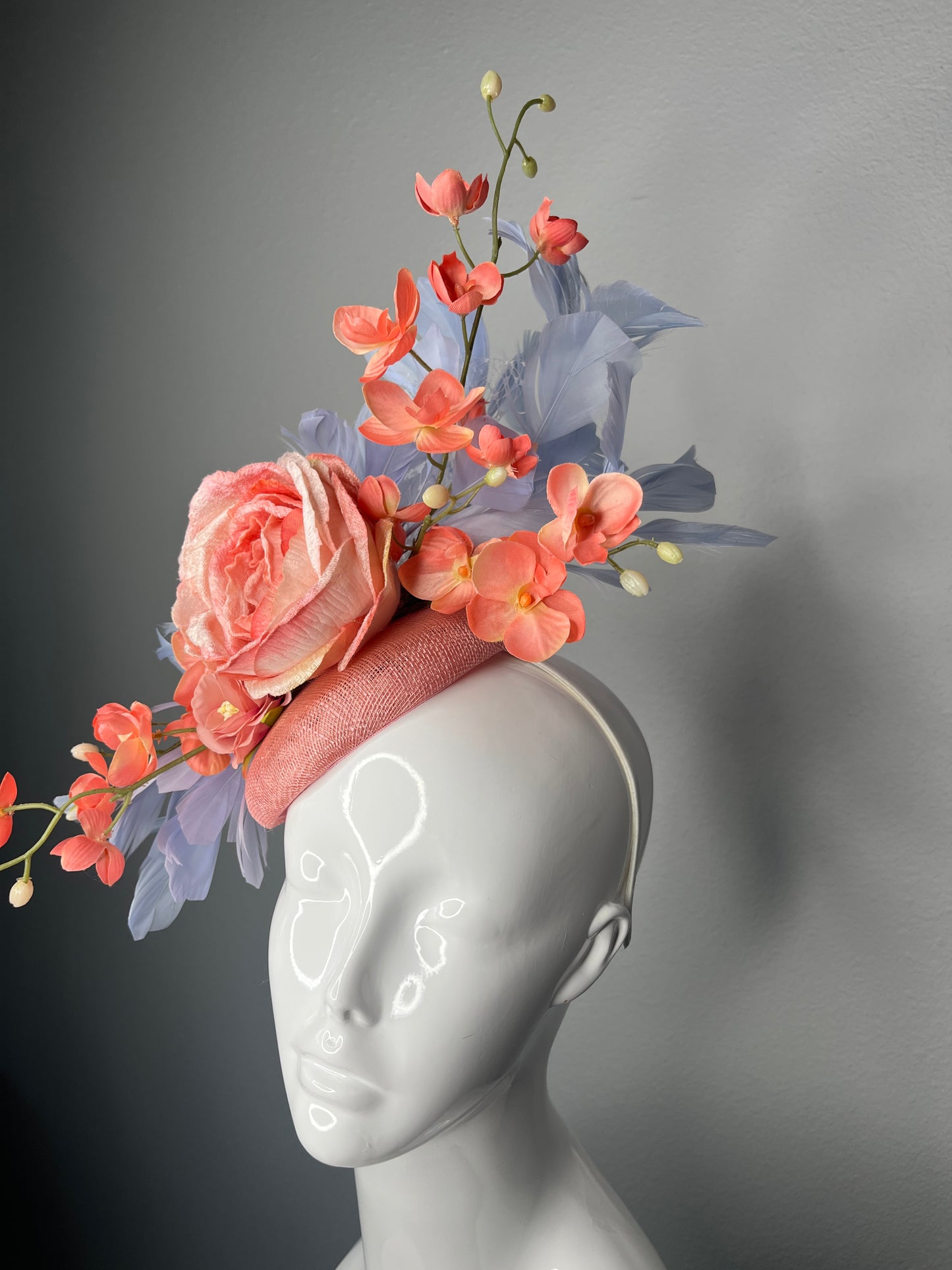 Blushing Petals Fascinator