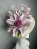 Blush Majesty Feather Hatinator Saucer Hat