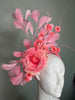 Rosé Reverie Pink Fascinator Hat