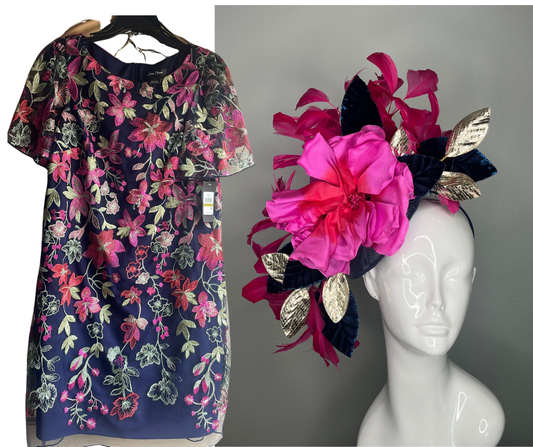 Grande Couture Custom Fascinator Design