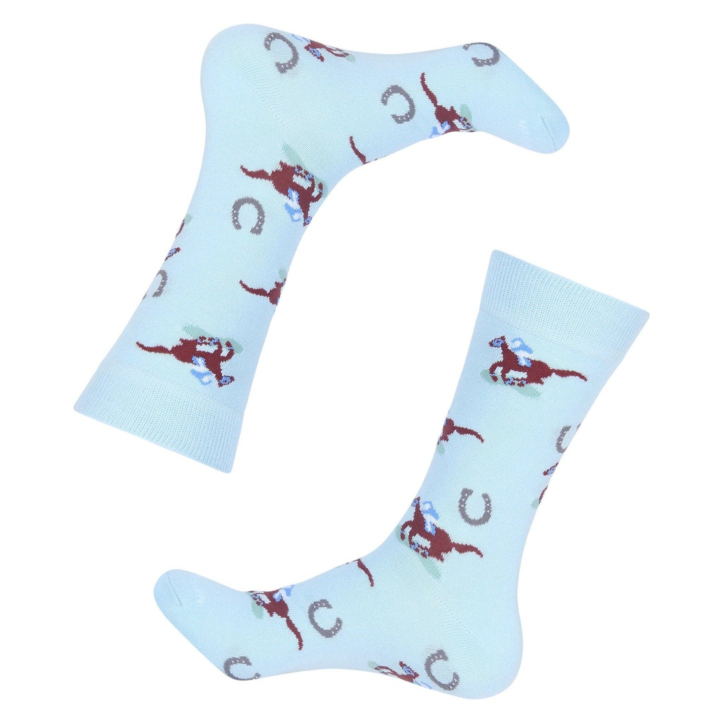 Kentucky Derby Blue Raceday Sock