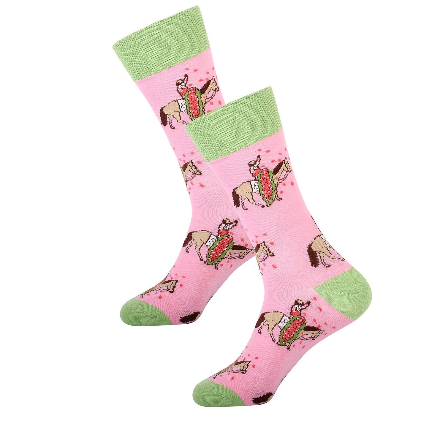 Kentucky Derby Blanket of Roses Derby Socks