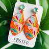 Lush Floral Earrings |  Lightweight Statement Earrings