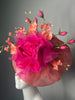 Blushing Bloom  Couture Derby Fascinator