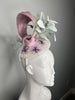 Reserved for Client - Whispers of Sage Fascinator Hat
