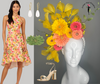 Sunshine Bloom Yellow Feather Fascinator Hat