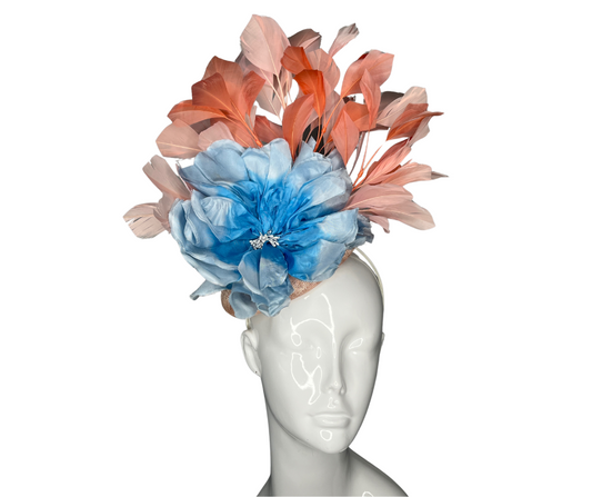 Coral Bay Breeze Kentucky Derby Fascinator