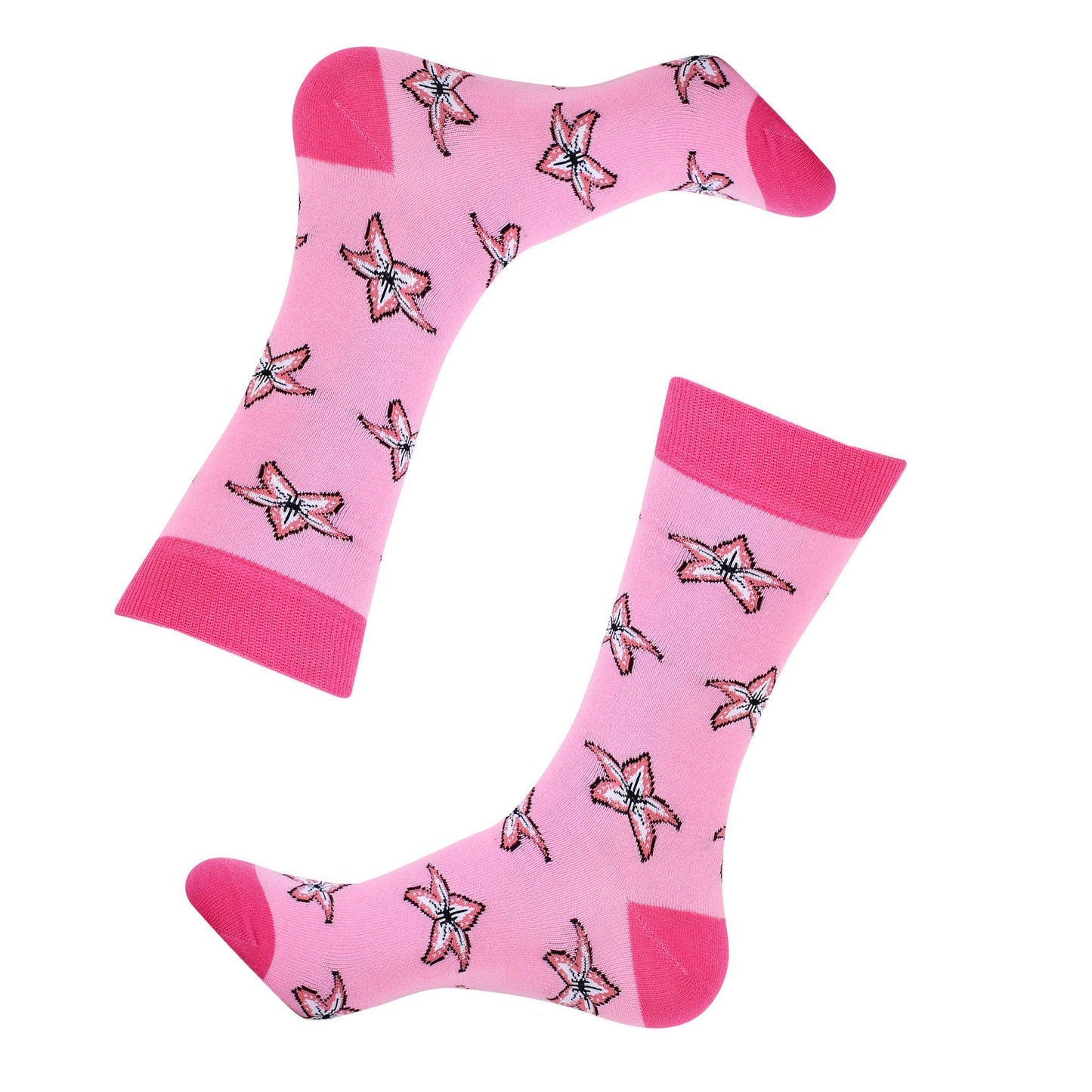 Kentucky Oaks Lily Flower Derby Socks