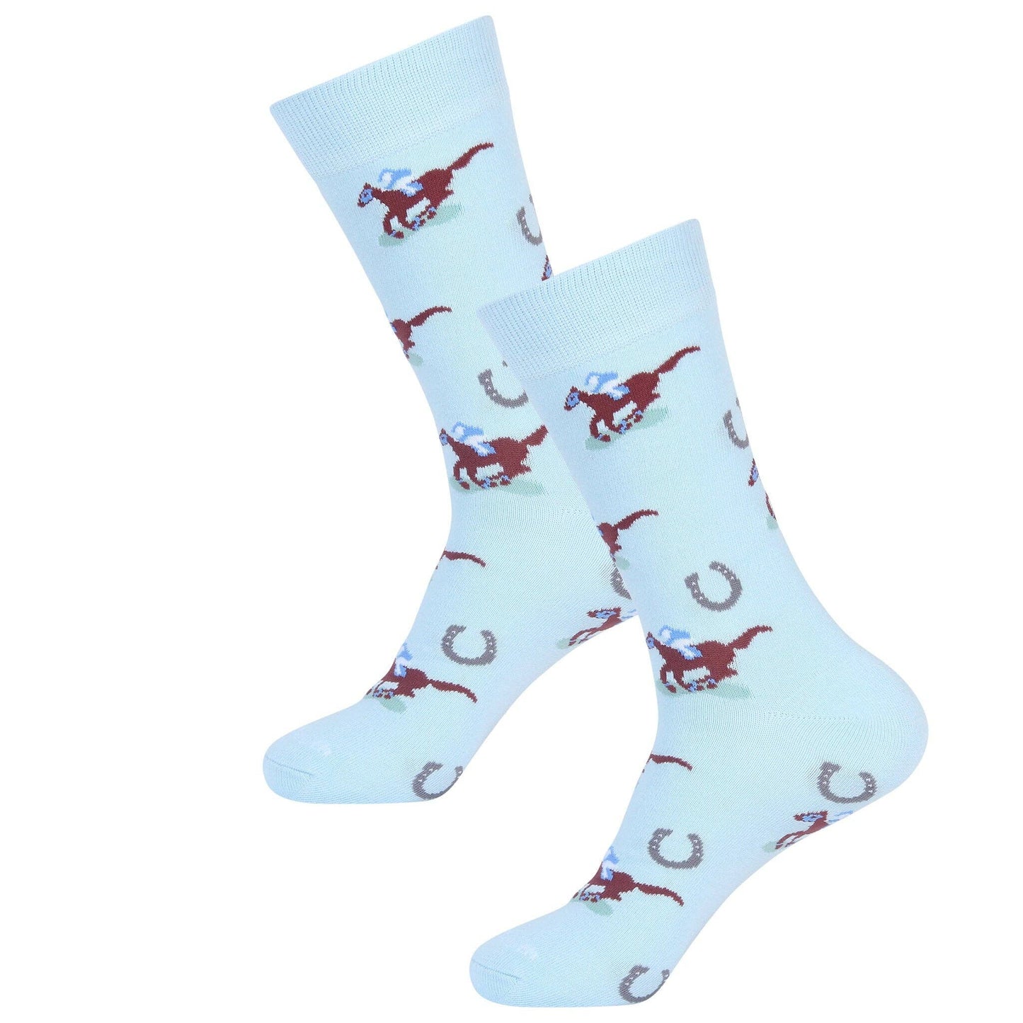 Kentucky Derby Blue Raceday Sock